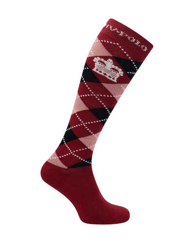 Reitsocken HVPArgyle gepolstert